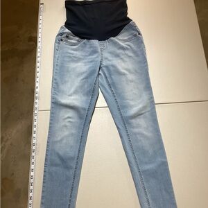 Motherhood Light Blue Maternity Jeggings